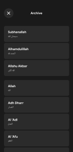 اسکرین شات 2 برنامه Tasbih Counter Pro: Dhikr App