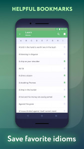 اسکرین شات 6 برنامه English Idioms and Phrases