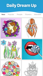 اسکرین شات 3 بازی Jolly Paint: Coloring Book