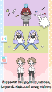 اسکرین شات 3 بازی Pastel Friends : Dress Up Game
