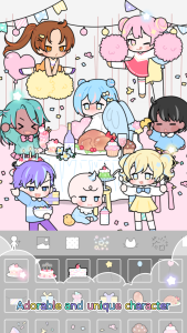 اسکرین شات 1 بازی Pastel Party : Dress Up Game