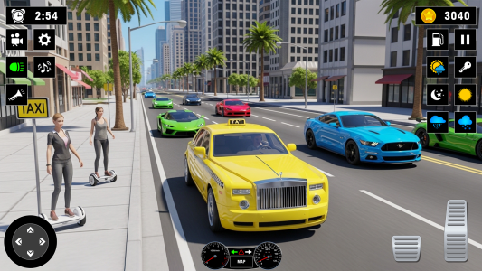 اسکرین شات 4 بازی City Taxi Game: Taxi Driving