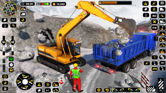 اسکرین شات 5 برنامه Offroad Heavy Excavator Sim