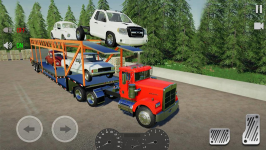 اسکرین شات 4 بازی Truck Car Transport Trailer