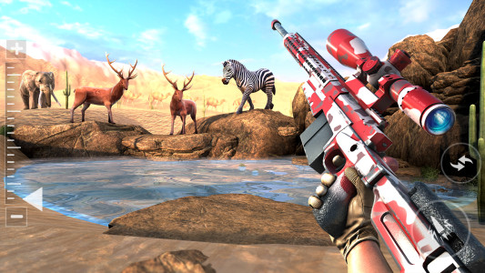 اسکرین شات 2 بازی Deer Gun Hunter Shooting Games