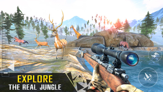 اسکرین شات 1 بازی Deer Gun Hunter Shooting Games