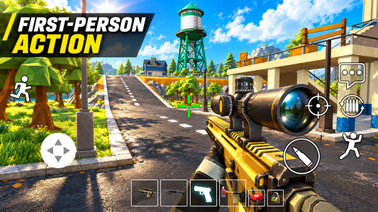 اسکرین شات 2 بازی Pixel Danger Zone:Battleroyale