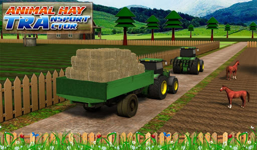 اسکرین شات 8 بازی Animal & Hay Transport Tractor