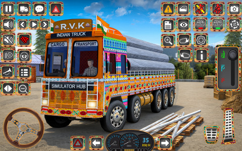 اسکرین شات 6 بازی Indian Truck Simulator 3D