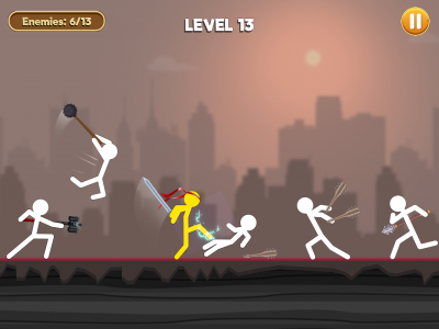 اسکرین شات 5 بازی Stick Ninja: Stickman Battle