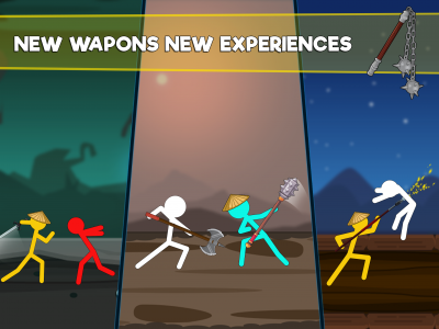 اسکرین شات 3 بازی Stick Ninja: Stickman Battle