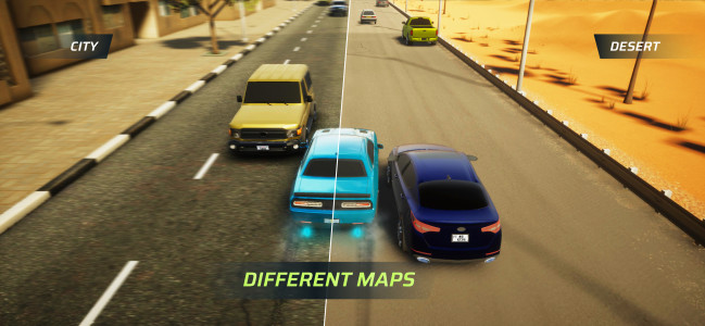 اسکرین شات 3 بازی Crazy Line Driver - 3D