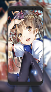 اسکرین شات 4 برنامه Anime Wallpaper
