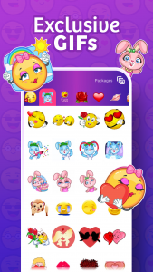 اسکرین شات 5 برنامه WhatsLov Stickers (WASticker)