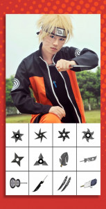 اسکرین شات 6 برنامه Sharingan Eyes Camera Anime