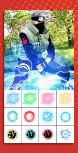 اسکرین شات 2 برنامه Sharingan Eyes Camera Anime