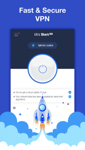 اسکرین شات 5 برنامه UltraShark VPN - Free Proxy Server & Secure VPN