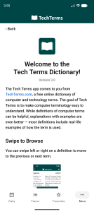 اسکرین شات 4 برنامه Tech Terms