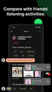 اسکرین شات 7 برنامه Airbuds Widget - Spotify Stats