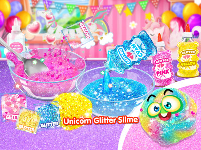 اسکرین شات 5 بازی Dumpling Squishy Glitter Slime
