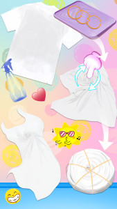 اسکرین شات 2 بازی Tie Dye - Unicorn Dress