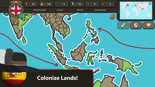 اسکرین شات 6 بازی Countryballs at War