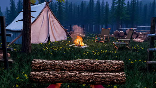 اسکرین شات 4 بازی Forest Camping Survival Sim 3D