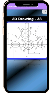 دانلود برنامه SolidWorks 2D 3D CAD Exercises برای اندروید | مایکت