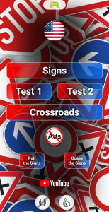 اسکرین شات 1 برنامه Traffic & Road Signs