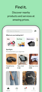 اسکرین شات 1 برنامه Shpock: Buy & Sell Marketplace