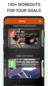 اسکرین شات 3 برنامه Home workouts BeStronger