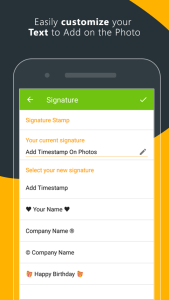 اسکرین شات 6 برنامه Add Timestamp on Gallery Photo