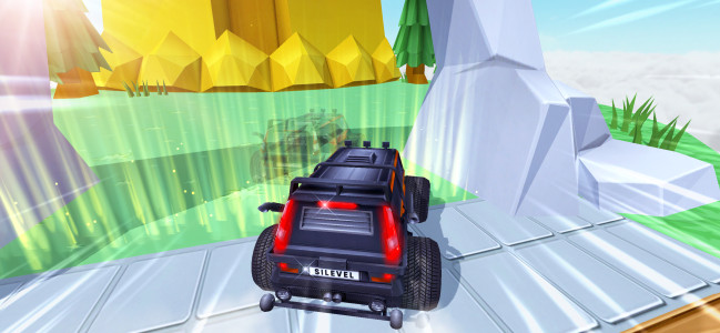 اسکرین شات 5 بازی Mountain Climb: Stunt Car Game