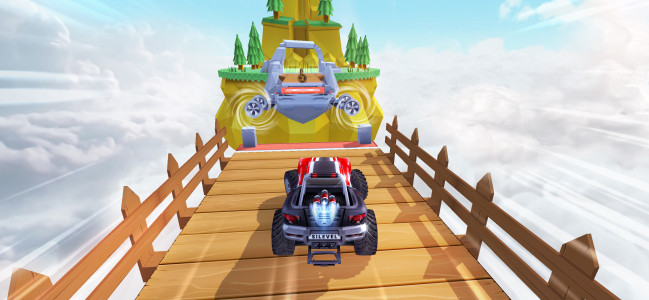 اسکرین شات 6 بازی Mountain Climb: Stunt Car Game