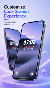 اسکرین شات 3 برنامه Win 11 Style lock screen