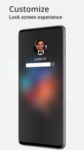 اسکرین شات 3 برنامه Lock Screen MAC Style