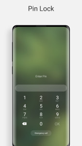 اسکرین شات 3 برنامه Modern Mi style Lock Screen