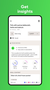 اسکرین شات 4 برنامه Lifesum: AI Calorie Tracker