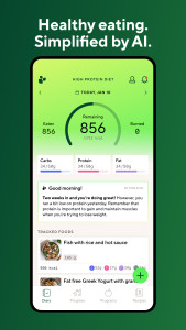 اسکرین شات 1 برنامه Lifesum: AI Calorie Tracker