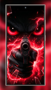 اسکرین شات 7 برنامه Silly Smile Gun Live Wallpaper