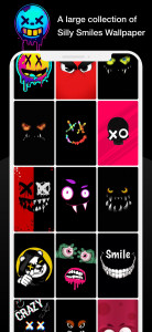 اسکرین شات 1 برنامه Silly Smiles Live Wallpaper
