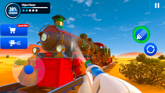 اسکرین شات 1 بازی Power Washing Simulator