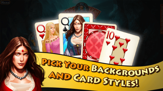 اسکرین شات 2 بازی Hardwood Euchre - Card Game