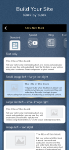 اسکرین شات 7 برنامه Website Builder for Android