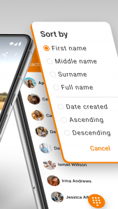 اسکرین شات 4 برنامه Simple Contacts