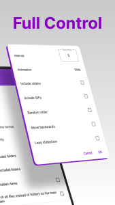 اسکرین شات 6 برنامه Simple Gallery