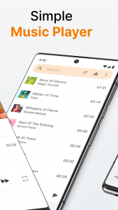 اسکرین شات 4 برنامه Simple Music Player