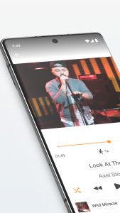 اسکرین شات 3 برنامه Simple Music Player