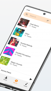 اسکرین شات 5 برنامه Simple Music Player
