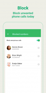اسکرین شات 3 برنامه Easy Phone: Dialer & Caller ID